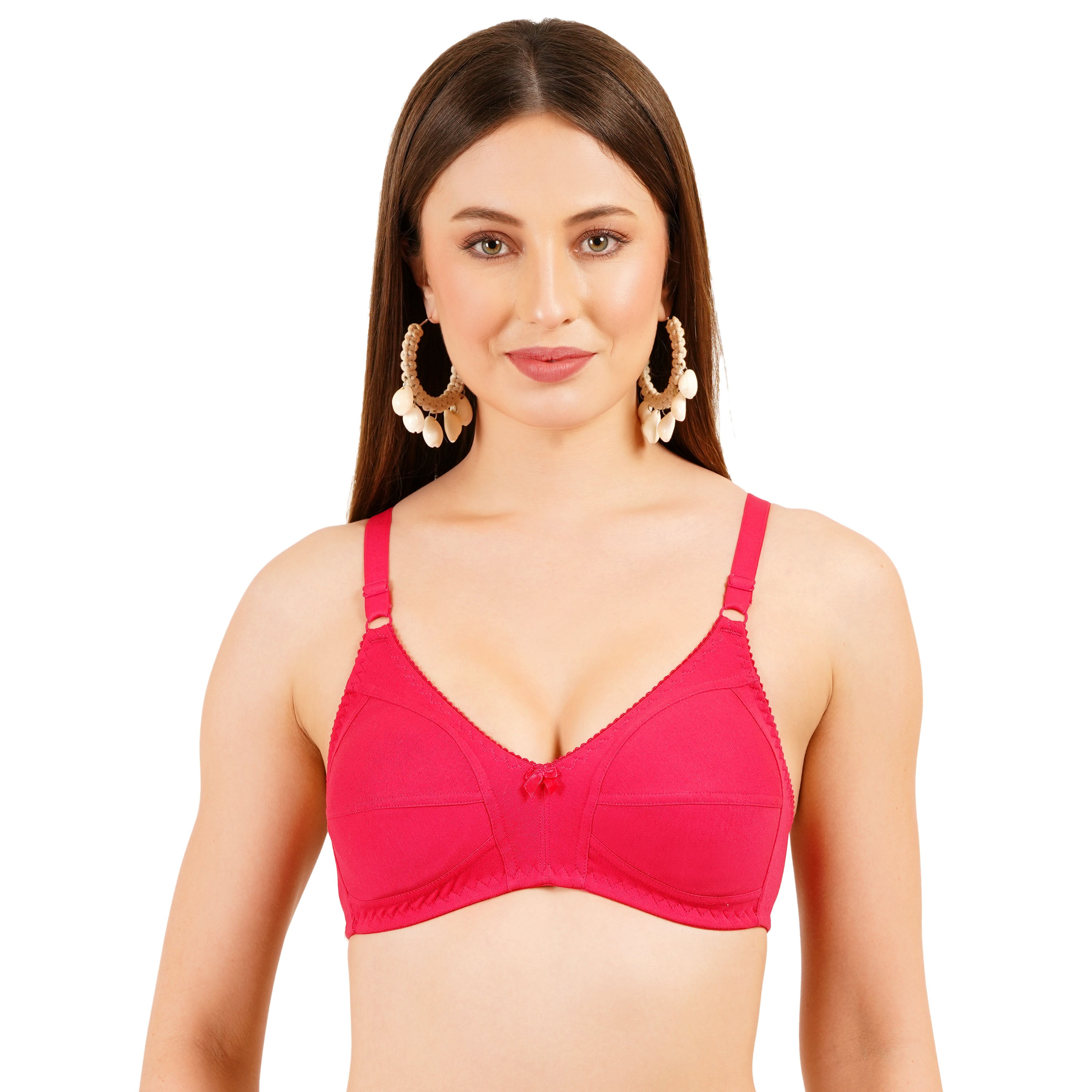 Non-Padded Non-Wired Full Cup Bra